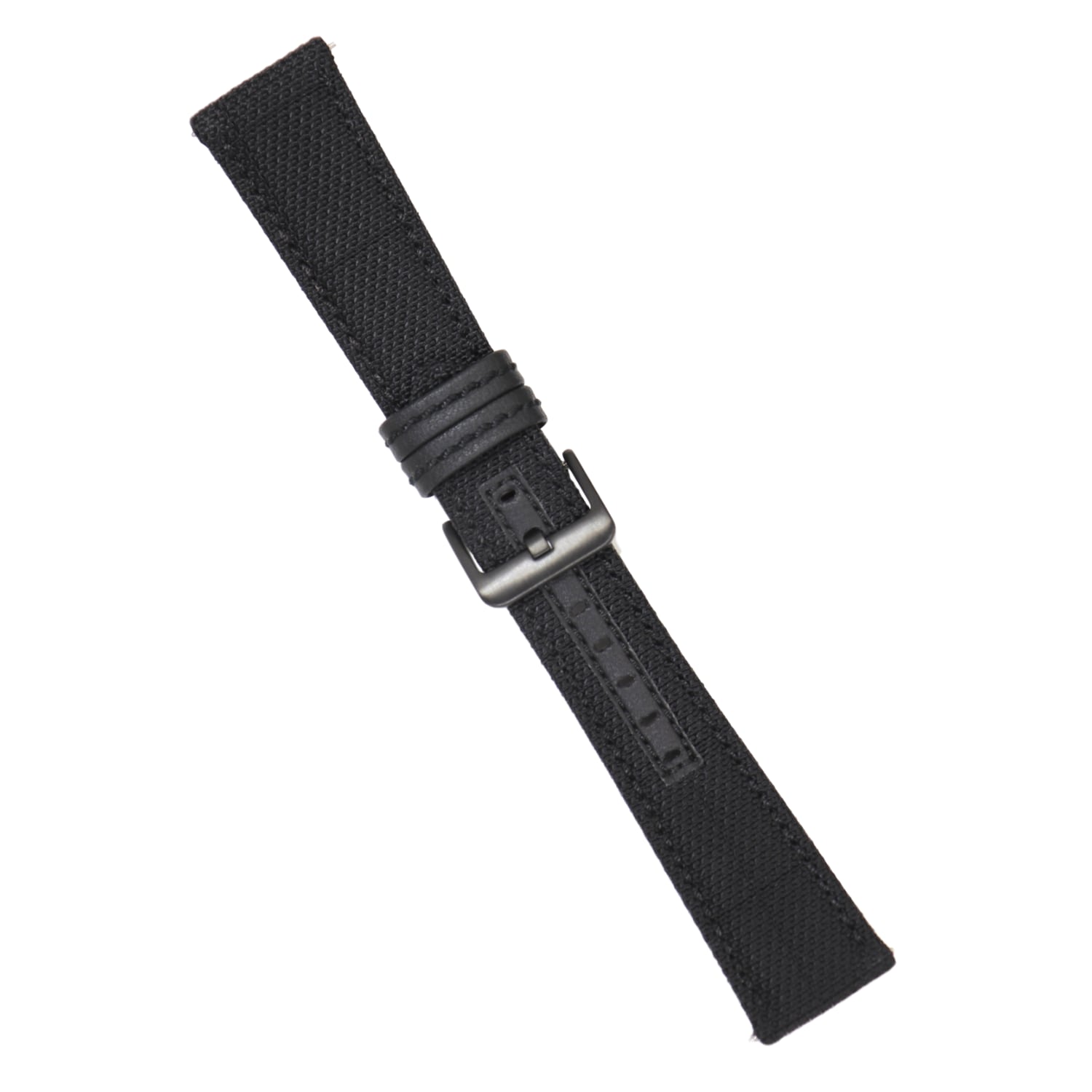 black canvas strap